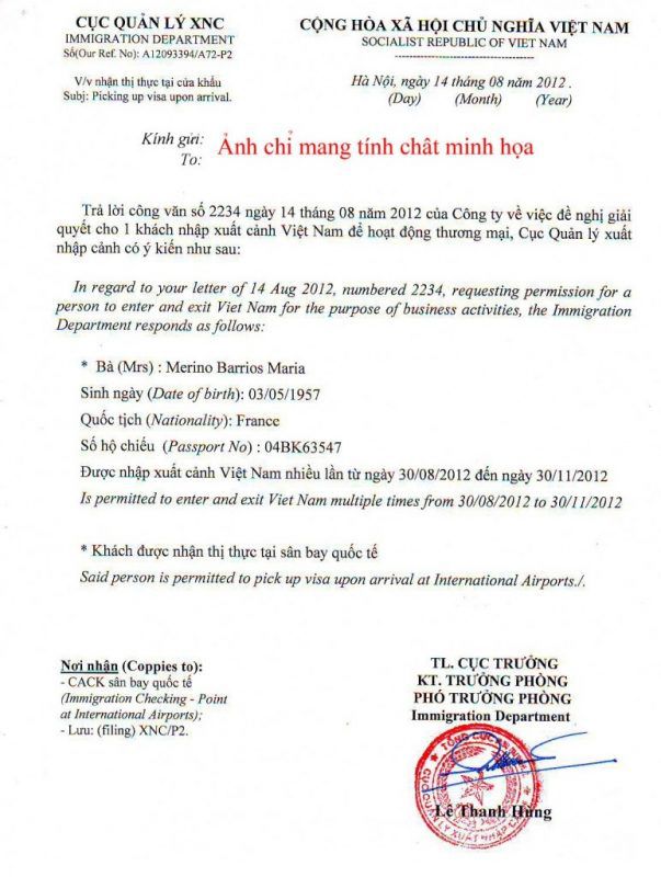Công văn khẩn tại cửa khẩu Mộc Bài