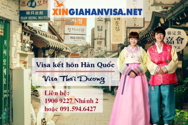 Xin Visa kết hôn Hàn Quốc